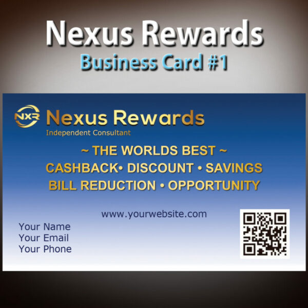 Nexus Rewards Business Card #1