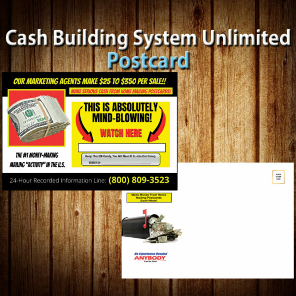 Cash Building System Unlimited ( JD Marketing )