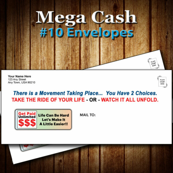 Mega Cash #10 Envelope