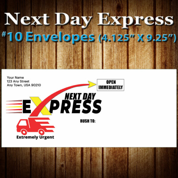 Next Day Express #10 Envelope