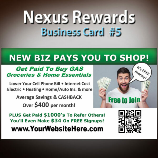 Nexus Rewards Business Card #5