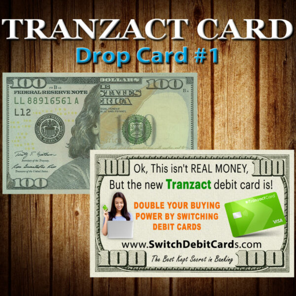 TRANZACT CARD Drop Card
