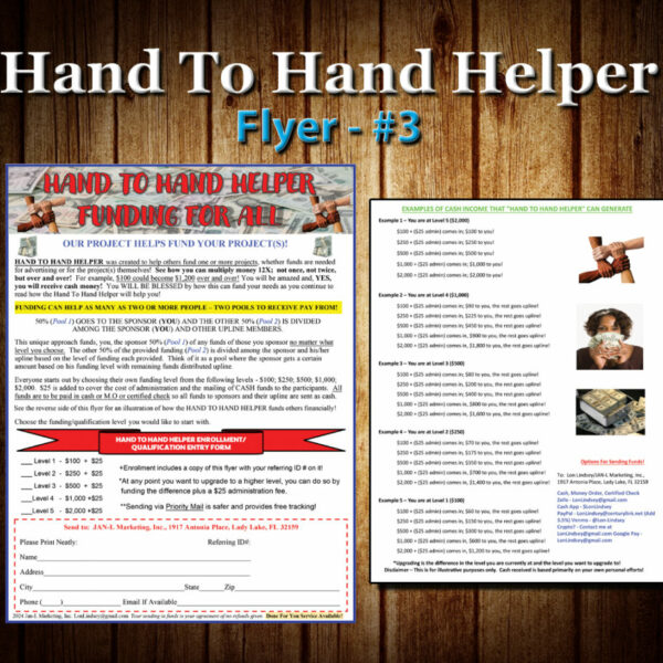 Hand To Hand Flyer #3