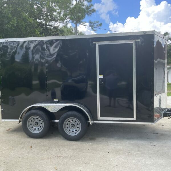 6ft X 12ft Dual Axle ENCLOSED CARGO TRAILER